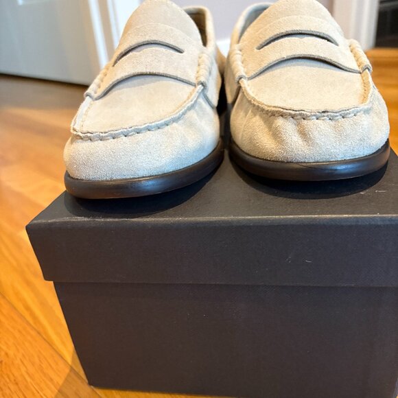 Women's Rag & Bone Carter Loafer Size 37/7 Light Sand Suede NWT fits like 7.5 - Picture 12 of 13